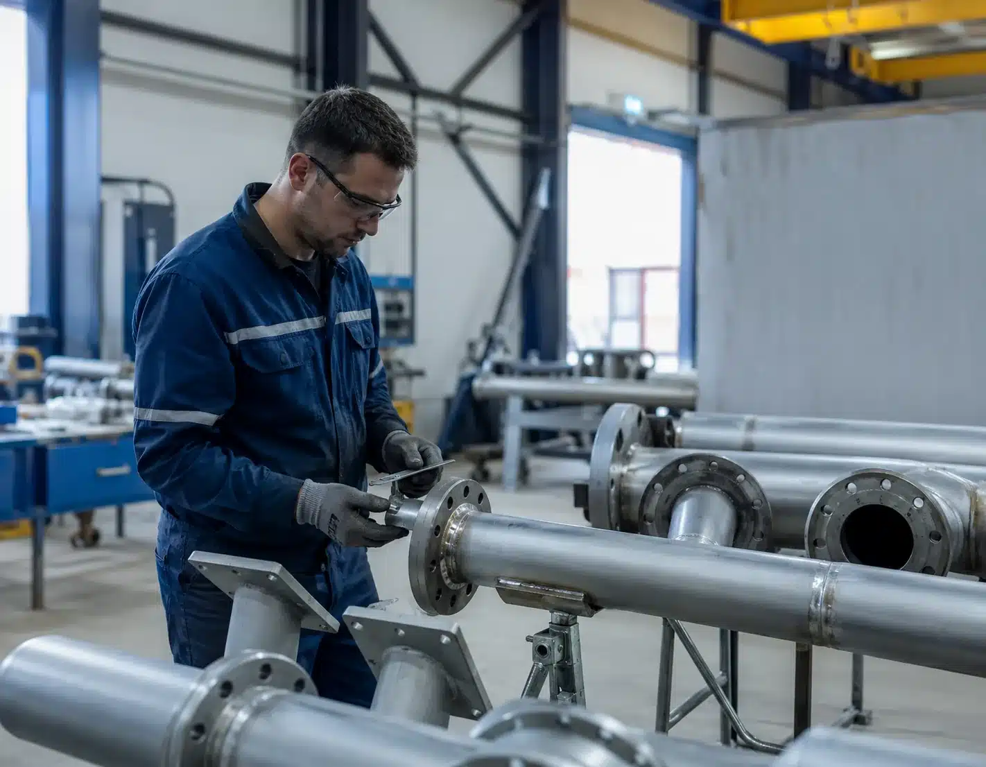 Industrial engineering support for pipework and fabrication projects